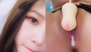 高颜值极品女神小主播希希开箱高震率内置自慰器,淫语、高潮不断!