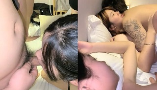 与单纯可爱的学妹们大乱交~一屌两人含实在太爽!