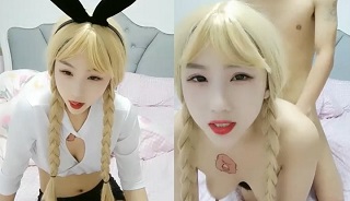 小姨子扮兔女郎,诱惑姐夫上她!