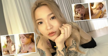 身材苗条的年轻女士激情享受大粗鸡巴
